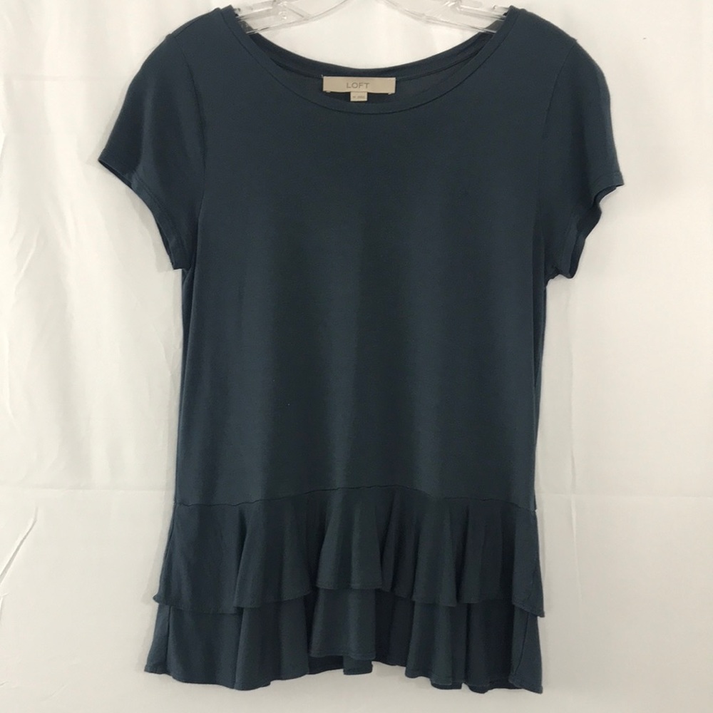 Loft Teal/Grey Shirt